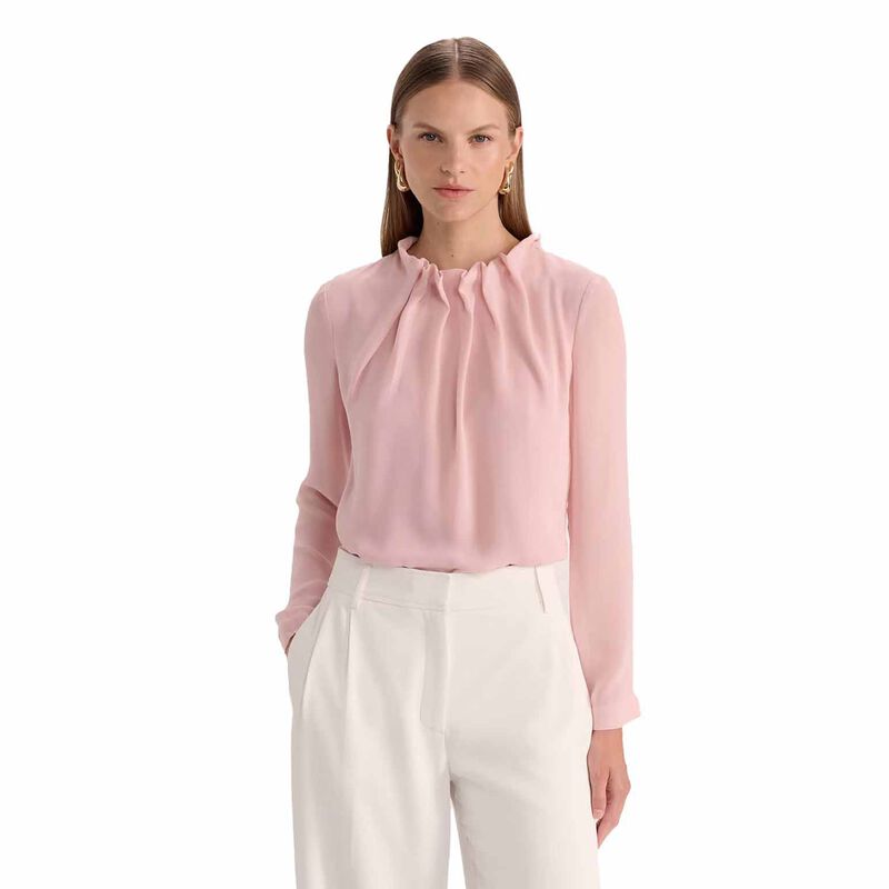 SABA Willa High Neck Ls Top image number 8